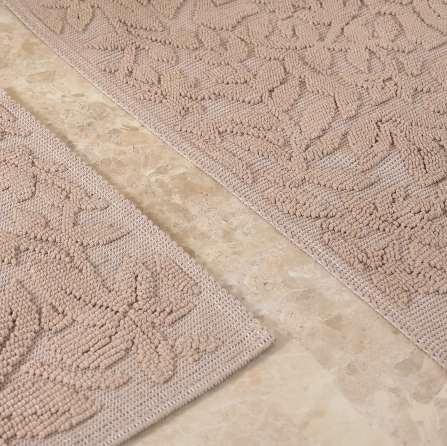 Karaca Home Kelly Flower Beige Mop Set