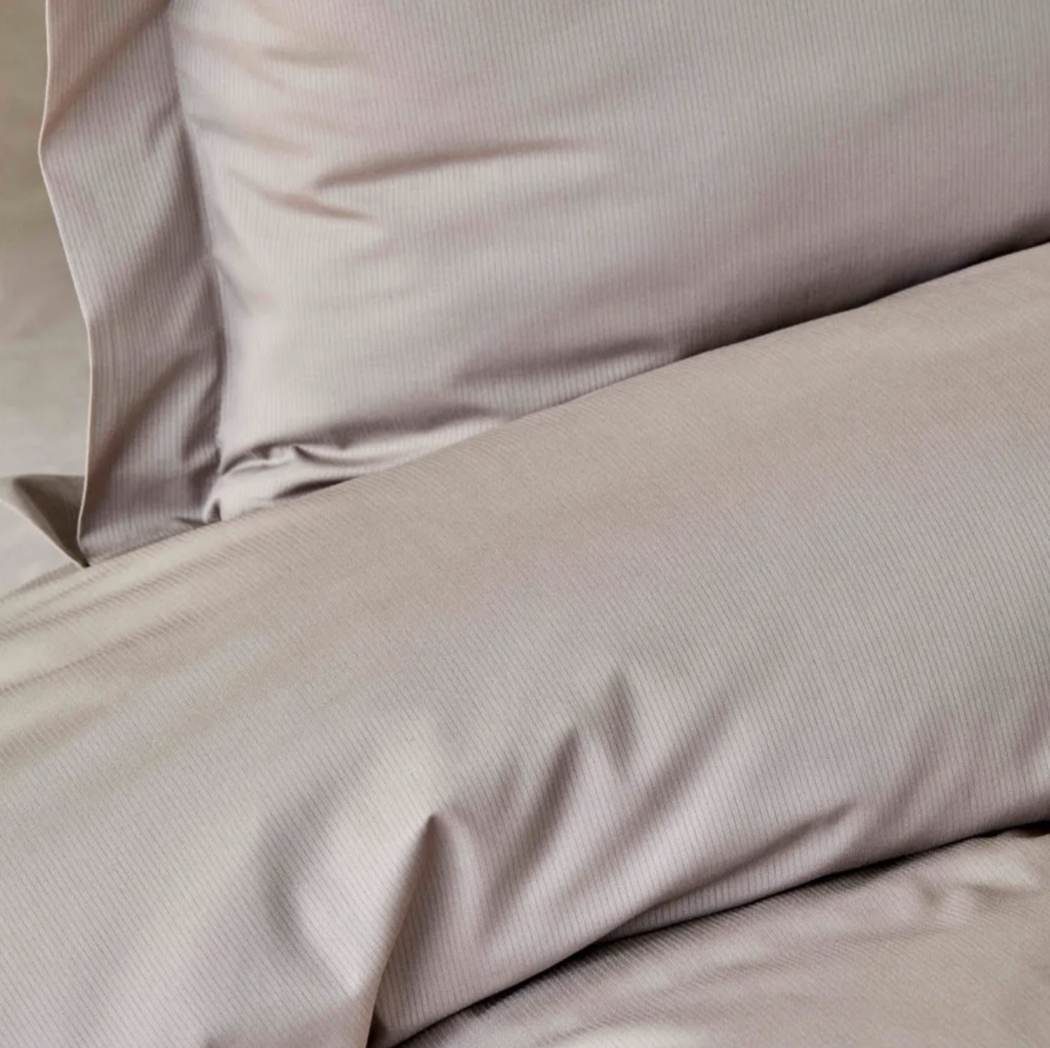 Karaca Home Back To Basic Brown Double Duvet Cover Set