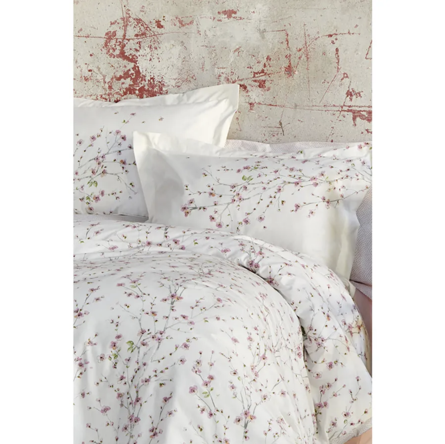 Karaca Home Annata Salmon 100% Cotton Double Duvet Cover Set
