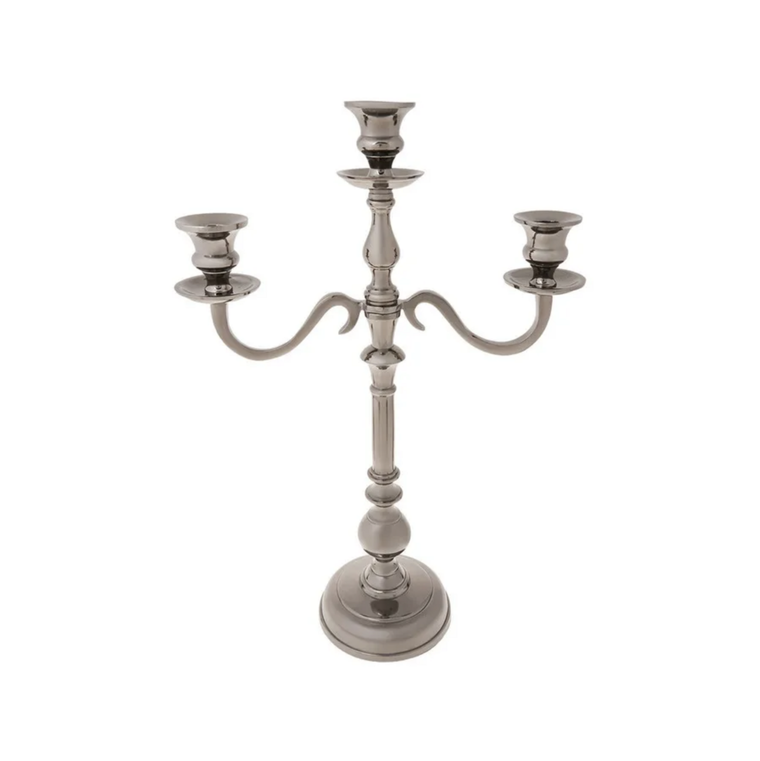 Karaca Jolie 3 Limbed Candle Holder 25x 30 cm Salmon