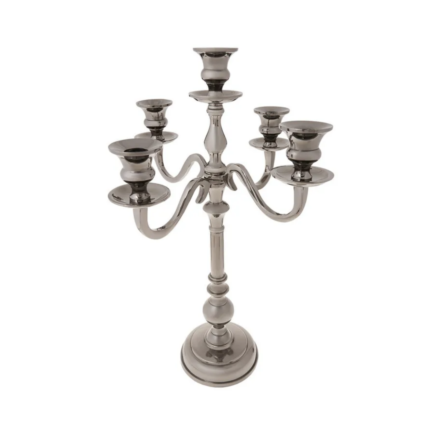 Karaca Jolie 5 Limbed Candle Holder 35x30cm Salmon