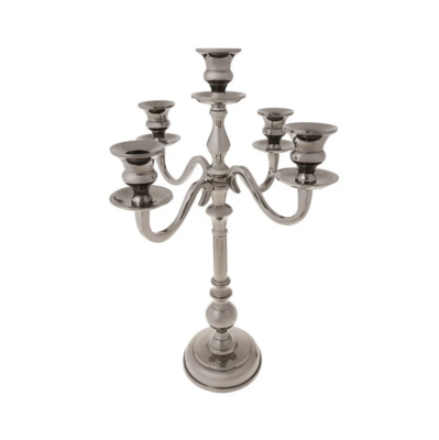 Karaca Jolie 5 Limbed Candle Holder 35x30cm Salmon