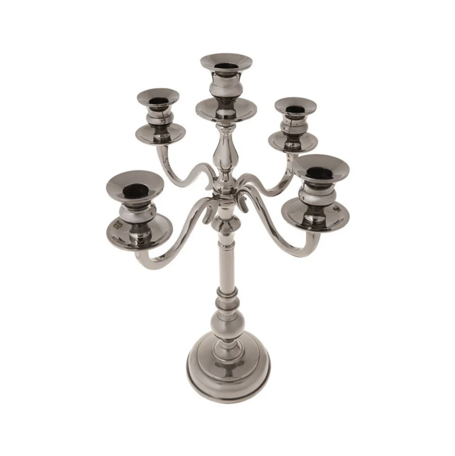 Karaca Jolie 5 Limbed Candle Holder 35x30cm Salmon