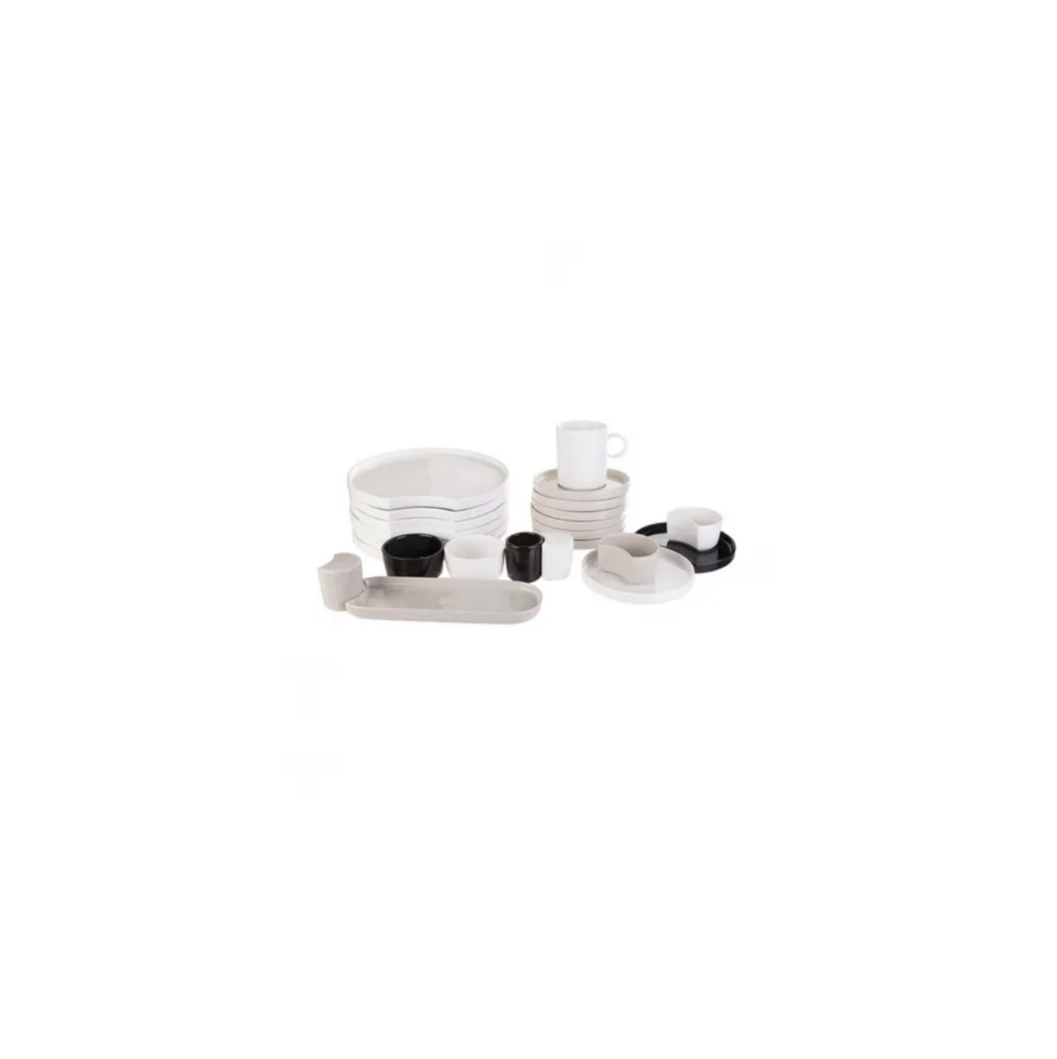Karaca Hussein Chalayan Poly 28 Piece 6 Person Breakfast Set