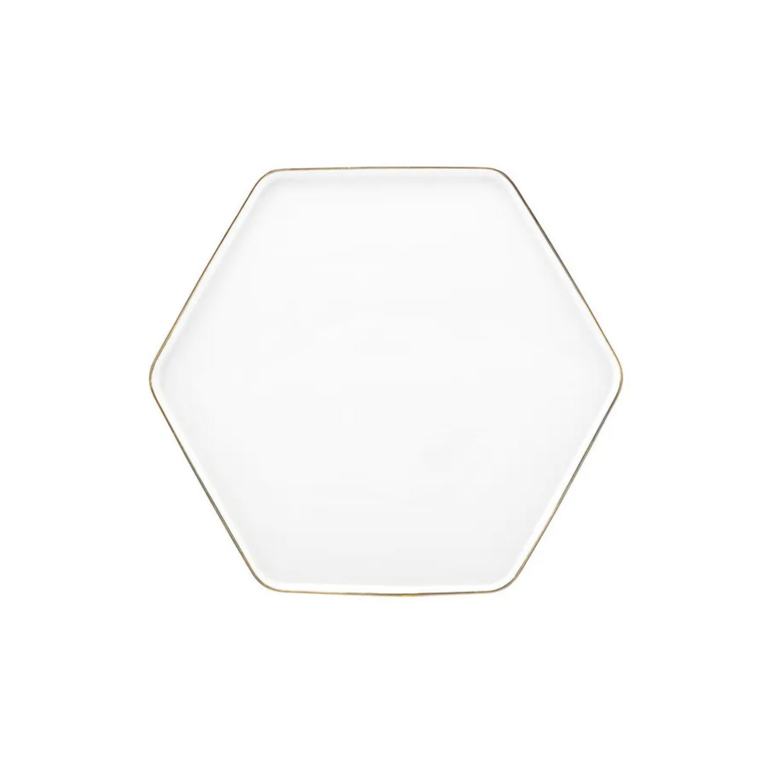 Karaca Streamline Geo Gold 28 Piece 6 Person Breakfast/Service Set
