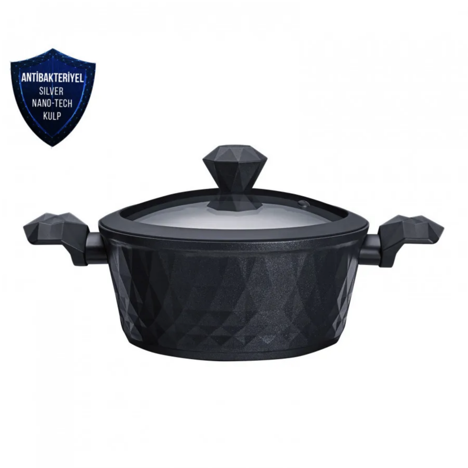 Karaca Bio Diamond 7 Piece Antibacterial Cookware Set