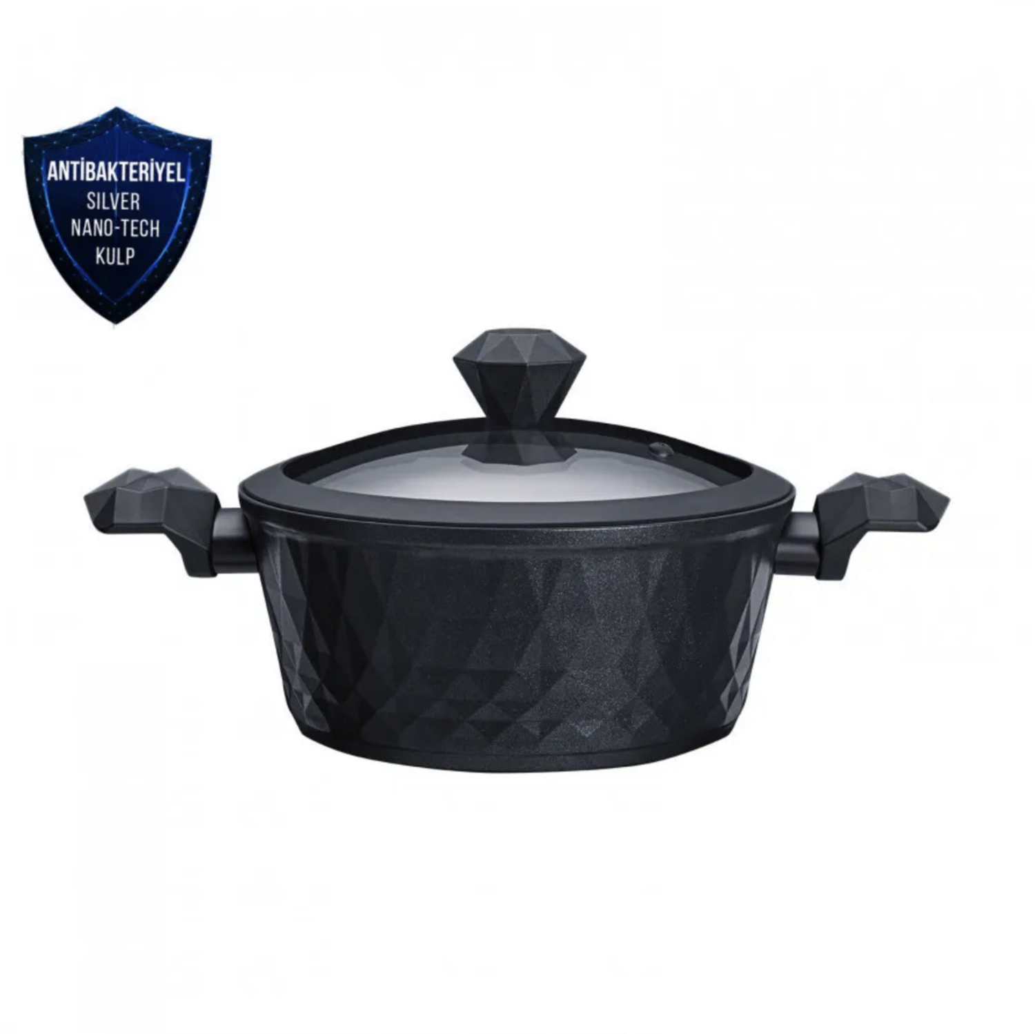 Karaca Bio Diamond 7 Piece Antibacterial Cookware Set