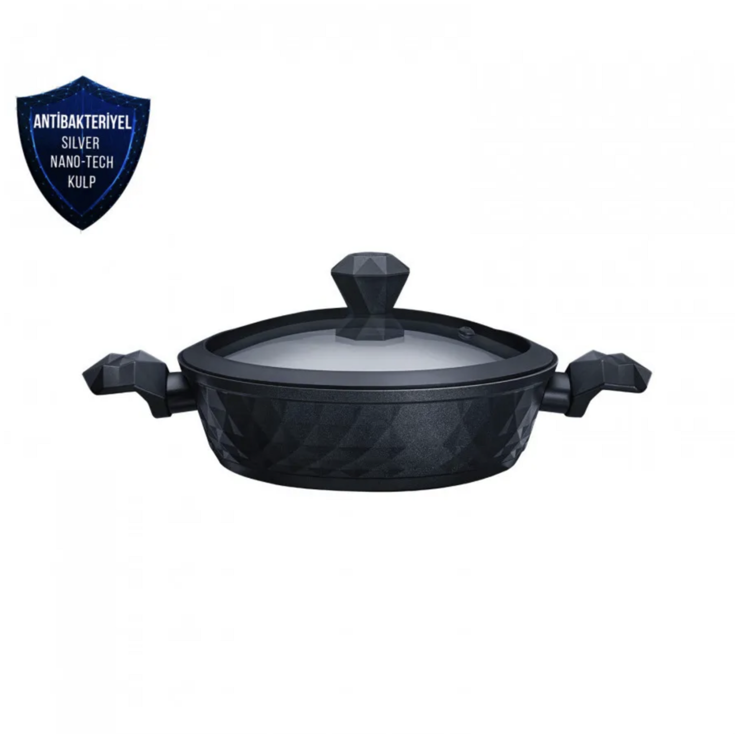 Karaca Bio Diamond 7 Piece Antibacterial Cookware Set
