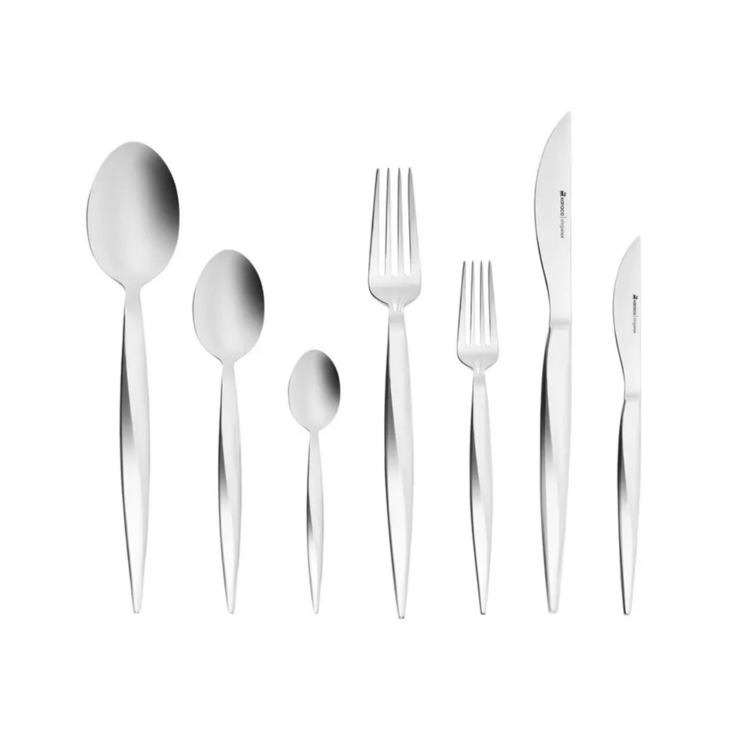 Karaca Vortex Premium 316+ 84 Piece Cutlery Set for 12 Person