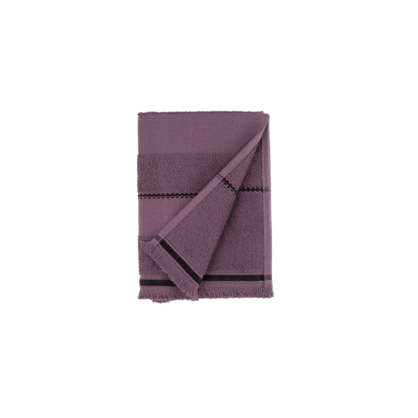 Buldans Atlas Hand Towel Misty Plum 50x90 Cm
