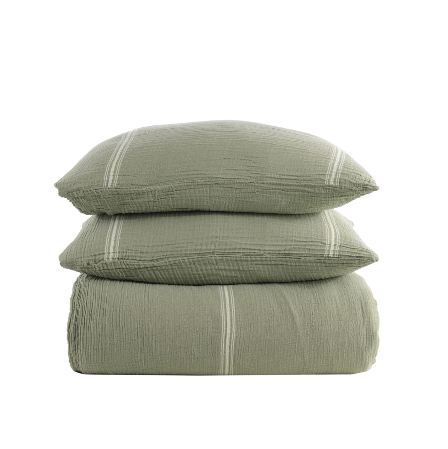Buldans Marlen 2 Person Bed Linen Set Thyme