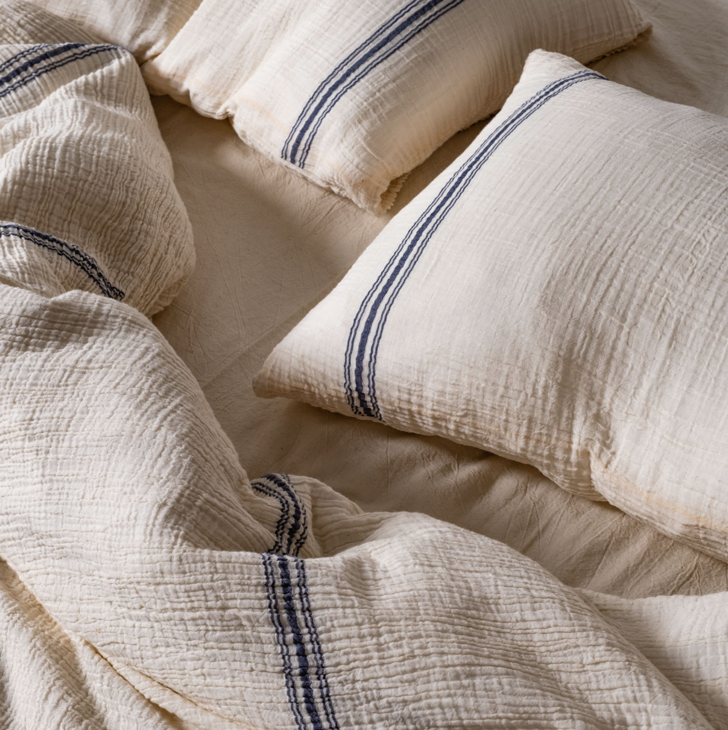 Buldans Marlen 2 Person Bed Linen Set Off white