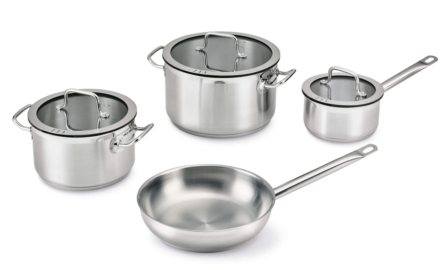 Berghoff Essentials 7-delige Kookpottenset Hotel Downdraft