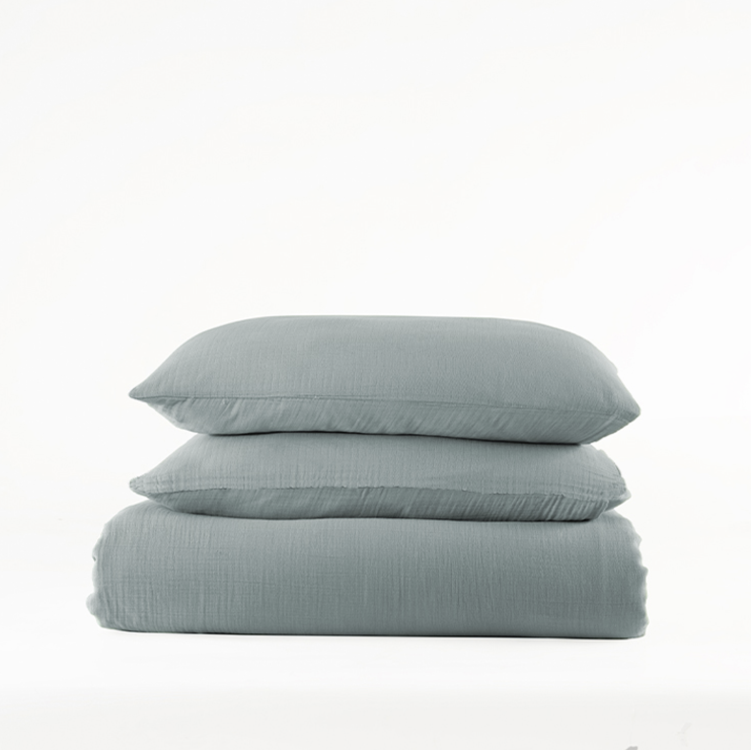 Buldans Yoana Duvet Cover Set 200x220 cm Steel Gray