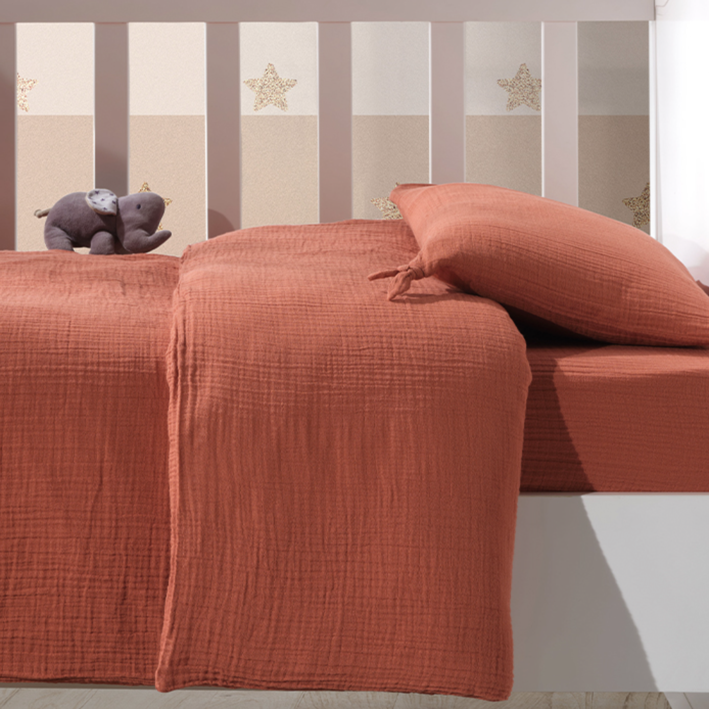 Buldans Bonni Baby Bed Linen set 100x150 cm Red