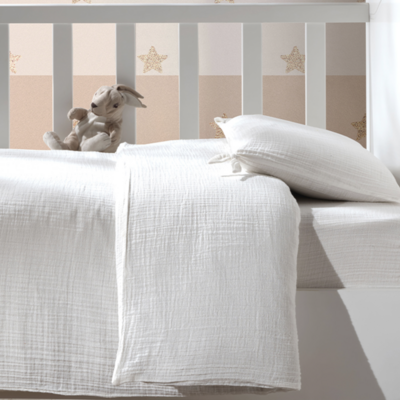 Buldans Bonni Baby Bed Linen set 100x150 cm Off White