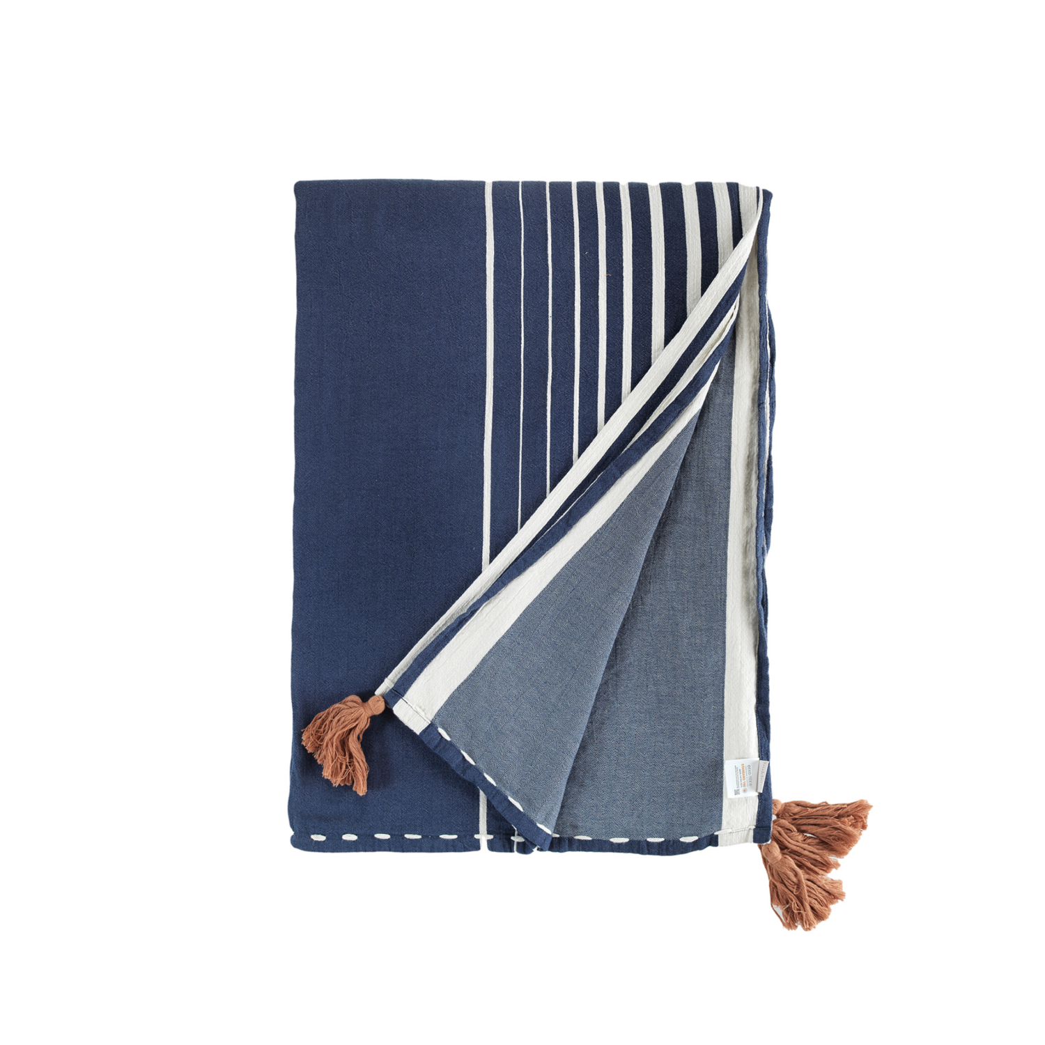 Buldans Hazal Bed Cover 240x260 cm Navy Blue