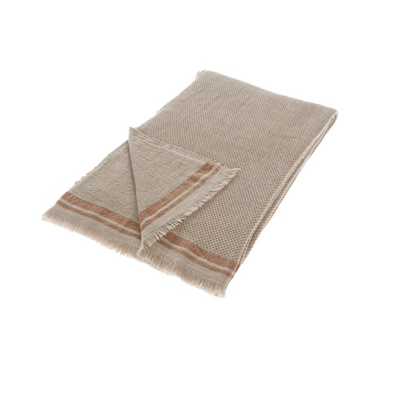 Buldans Petra Bed Cover 240x260 cm Beige/Tobacco