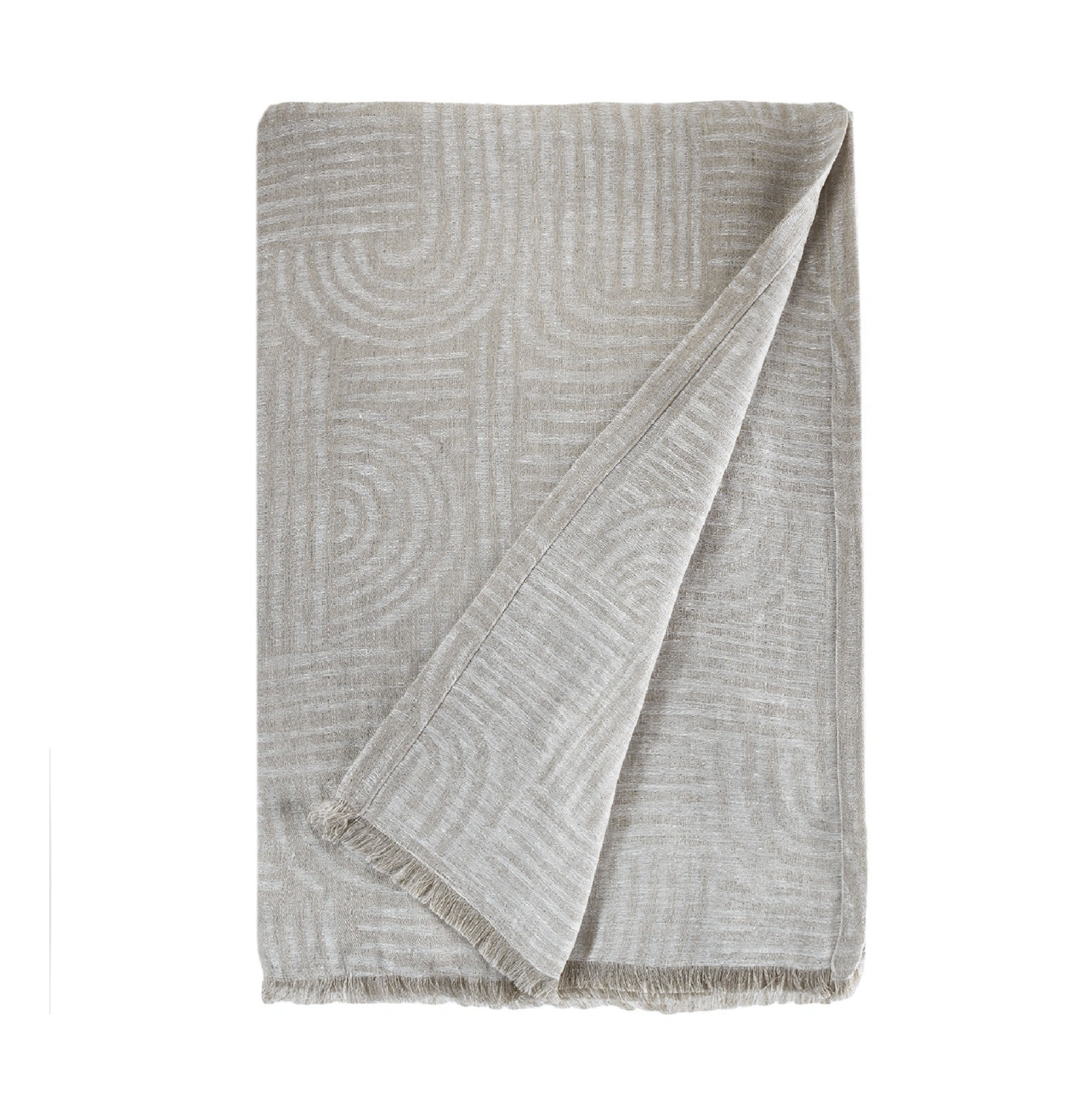 Buldans Miro 100% Linen Bed Cover 180x240 cm Naturel