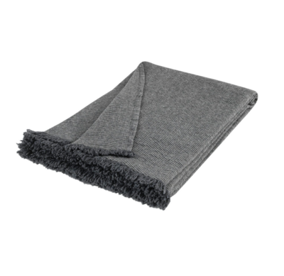 Buldans Oslo Throw 130X170 cm Anthracite