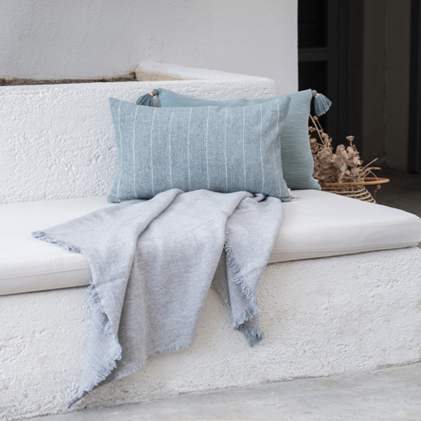 Buldans Oslo Throw 130X170 cm Gray