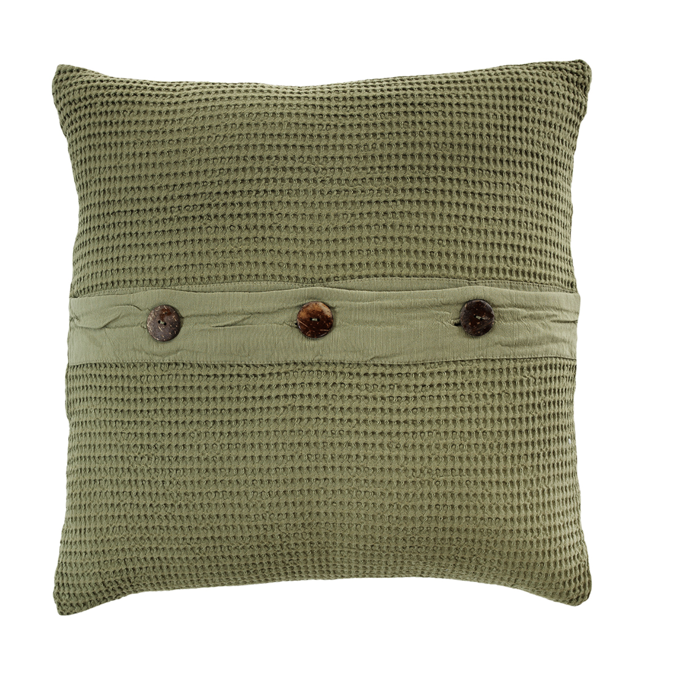 Buldans Bohem Cushion 45x45 cm Thyme Green
