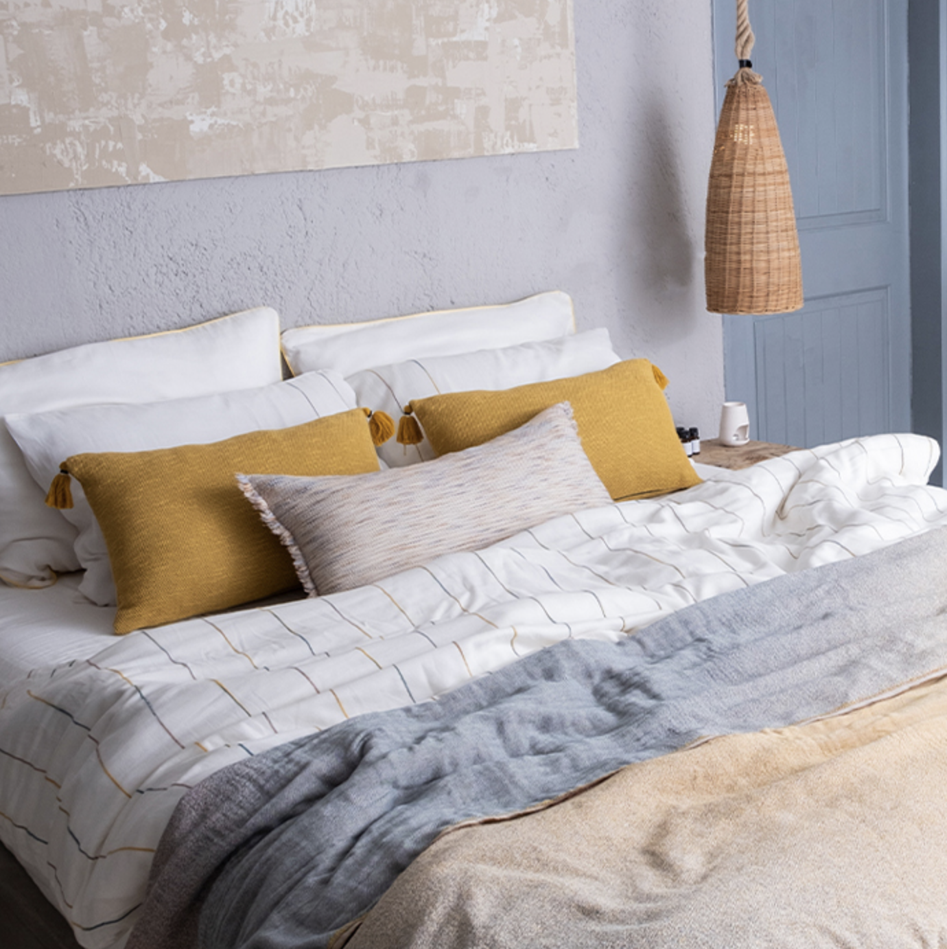 Buldans Capella Cushion 35x55 cm Mostard