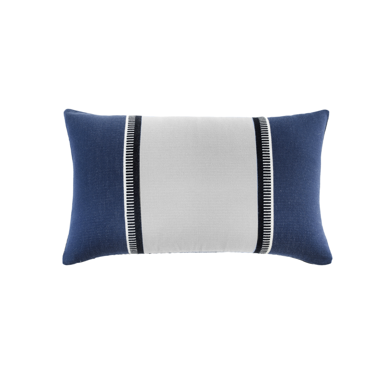 Buldans Nova Cushion 35x55 cm Navy Blue/Linen