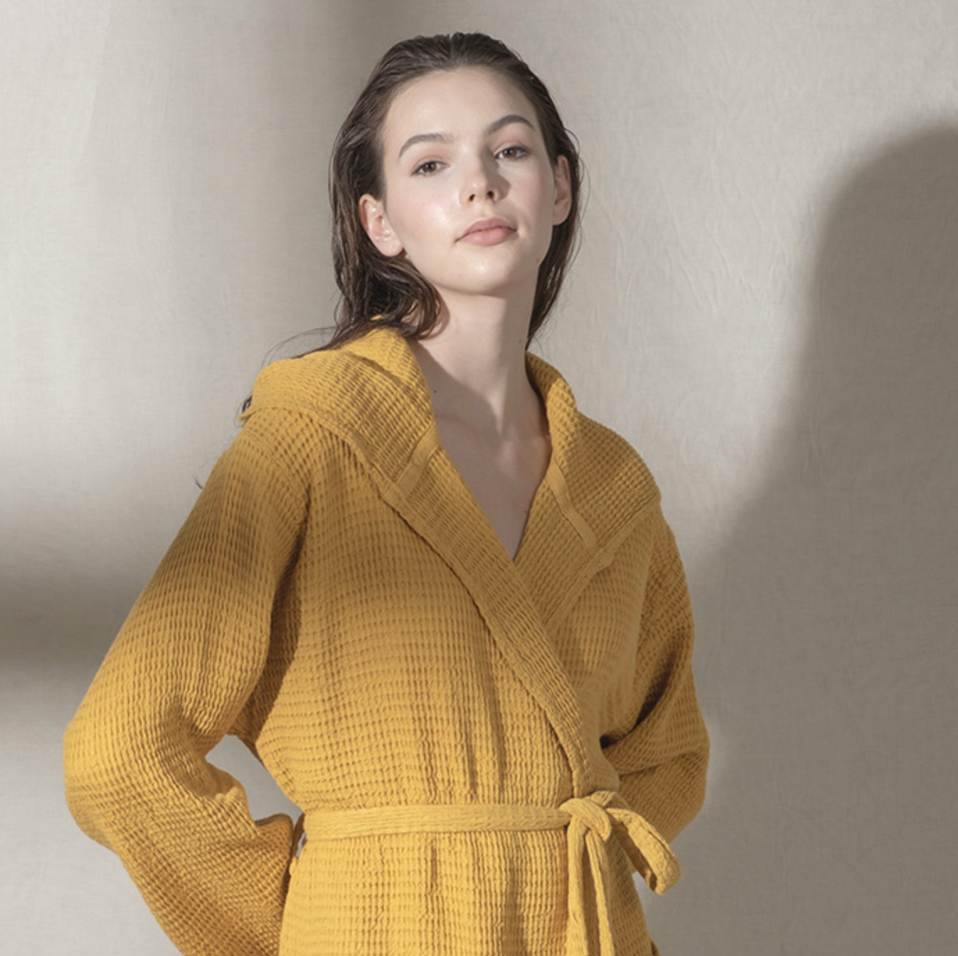 Buldans Bohem Bathrobe Mango Yellow