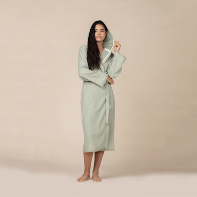 Buldans Simba Bathrobe Ada Stream Green