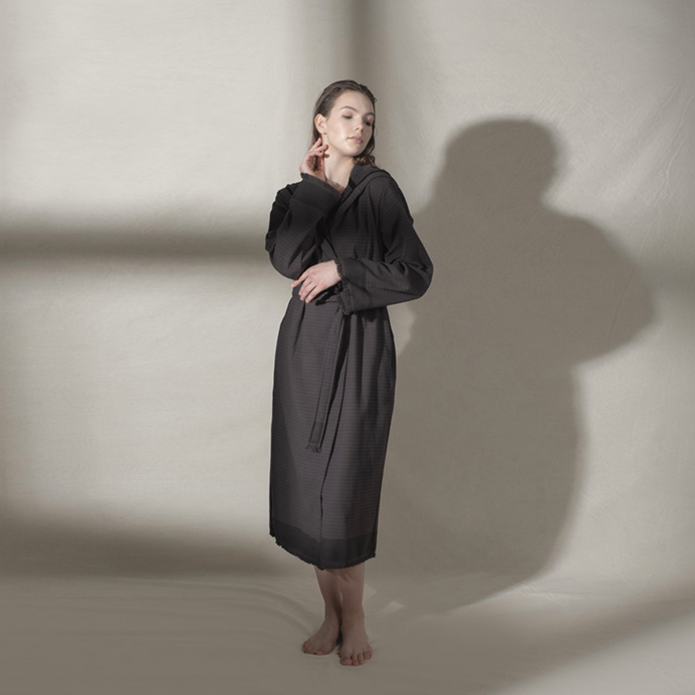 Buldans Simba Bathrobe Anthracite