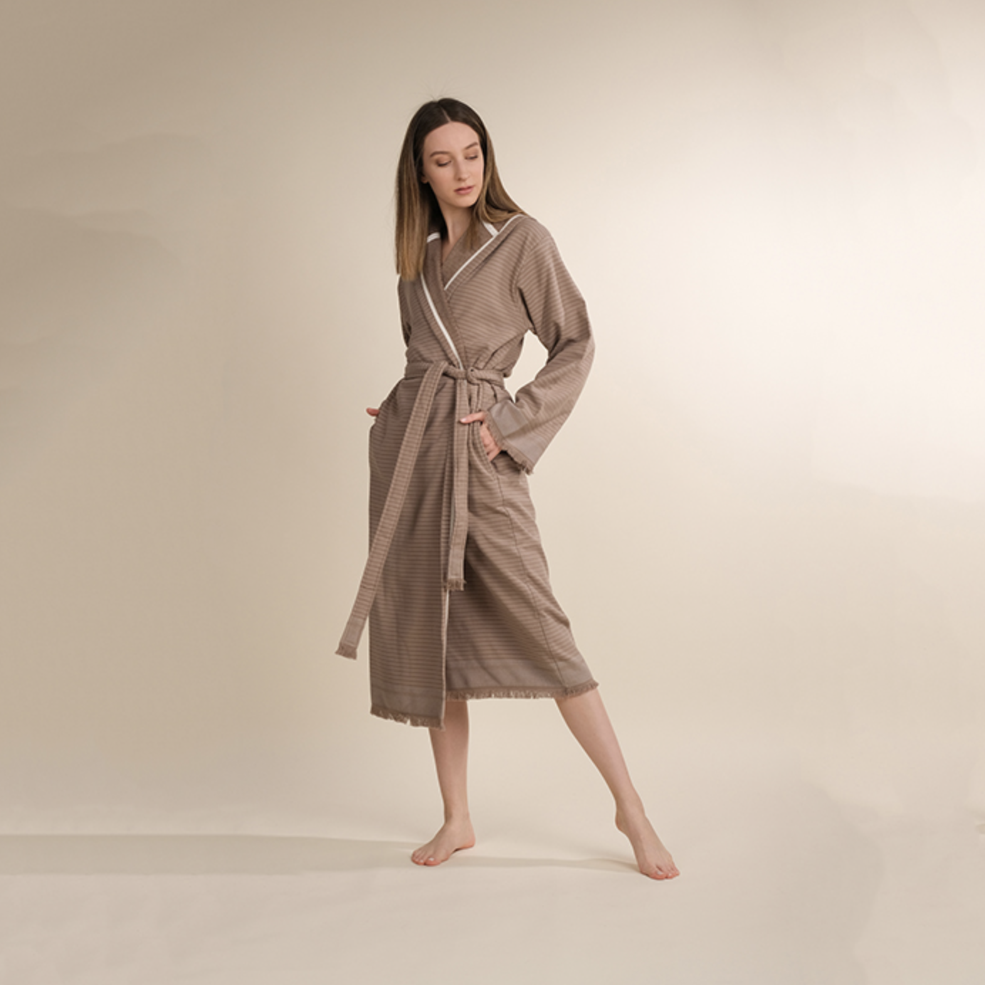 Buldans Simba Bathrobe Beige