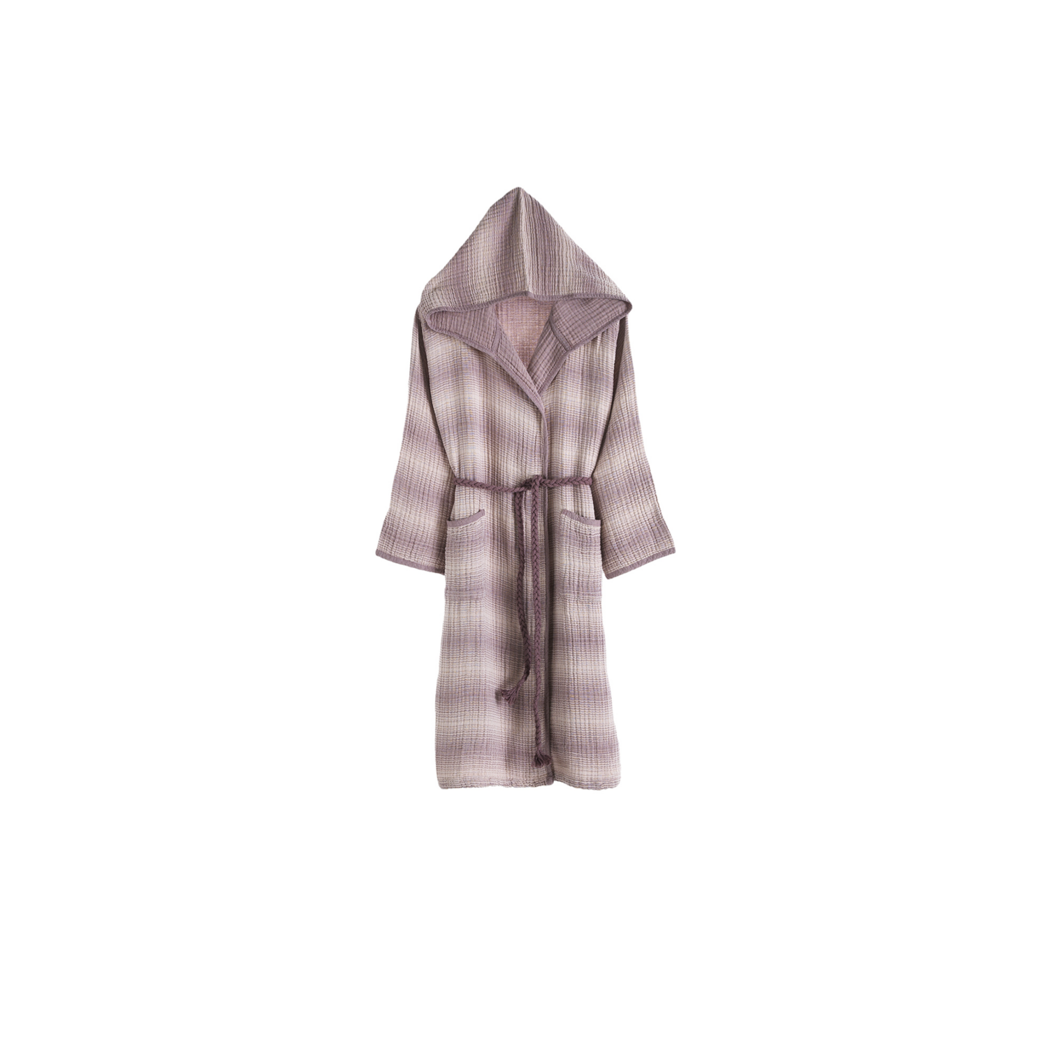 Buldans Kanyon Bathrobe Misty Plum/Powder Pink