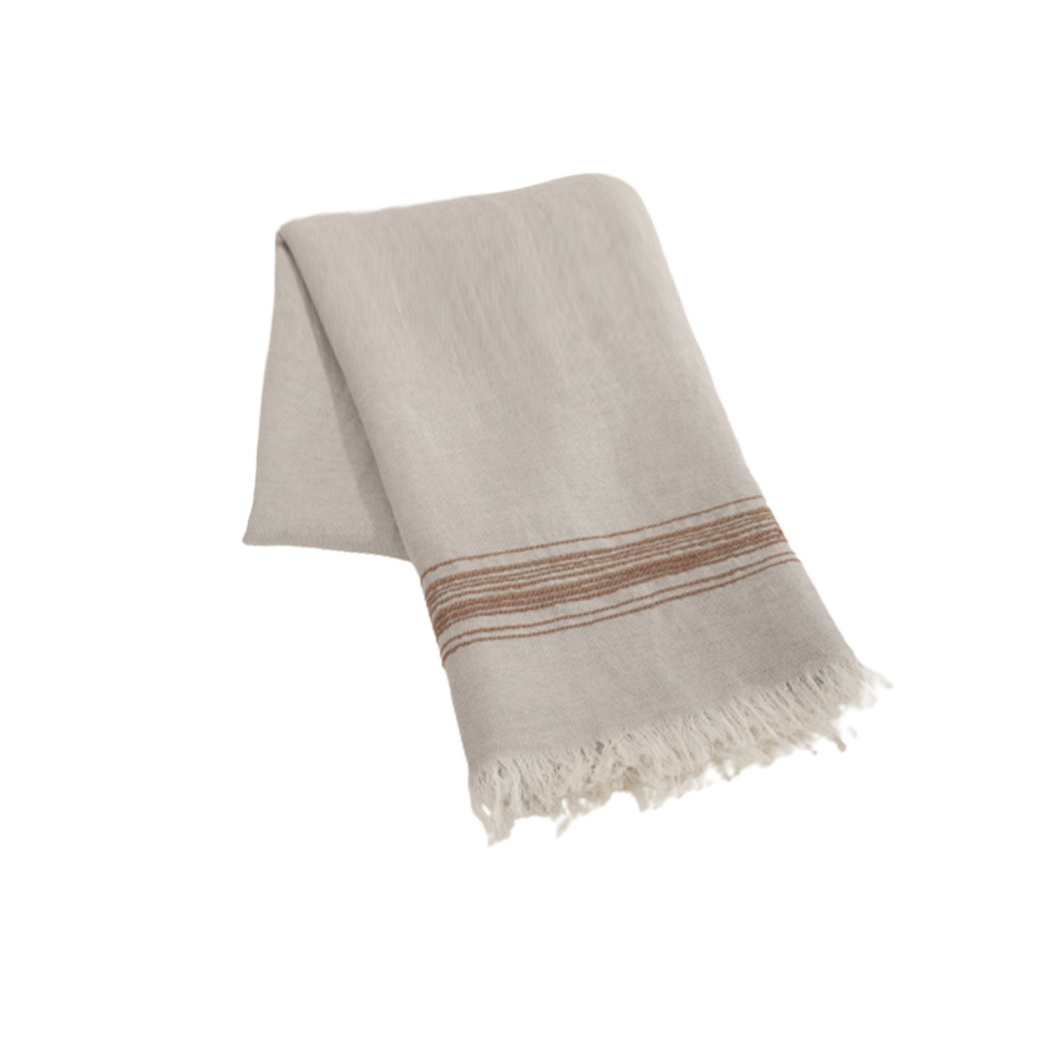Buldans Marl Peshtemal Beige/Tobacco