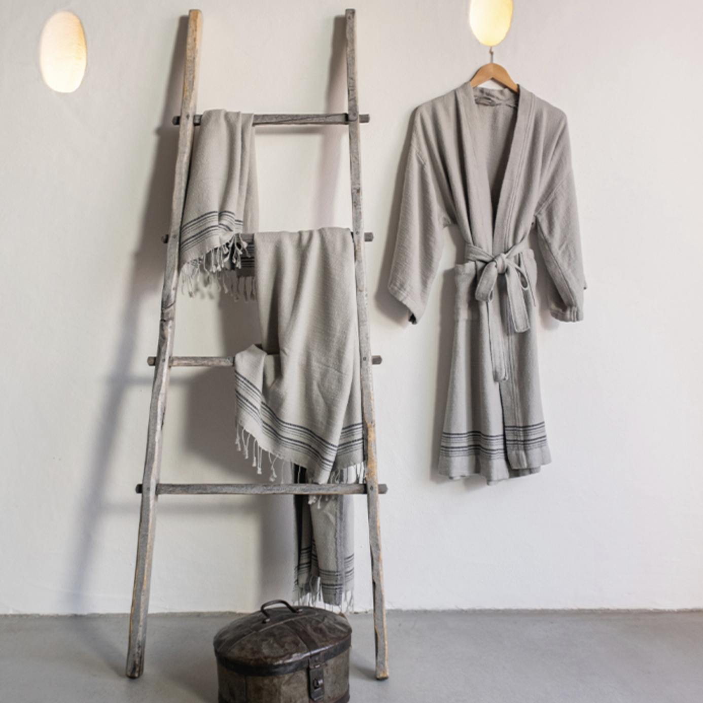 Buldans Rin Peshtemal Grijs