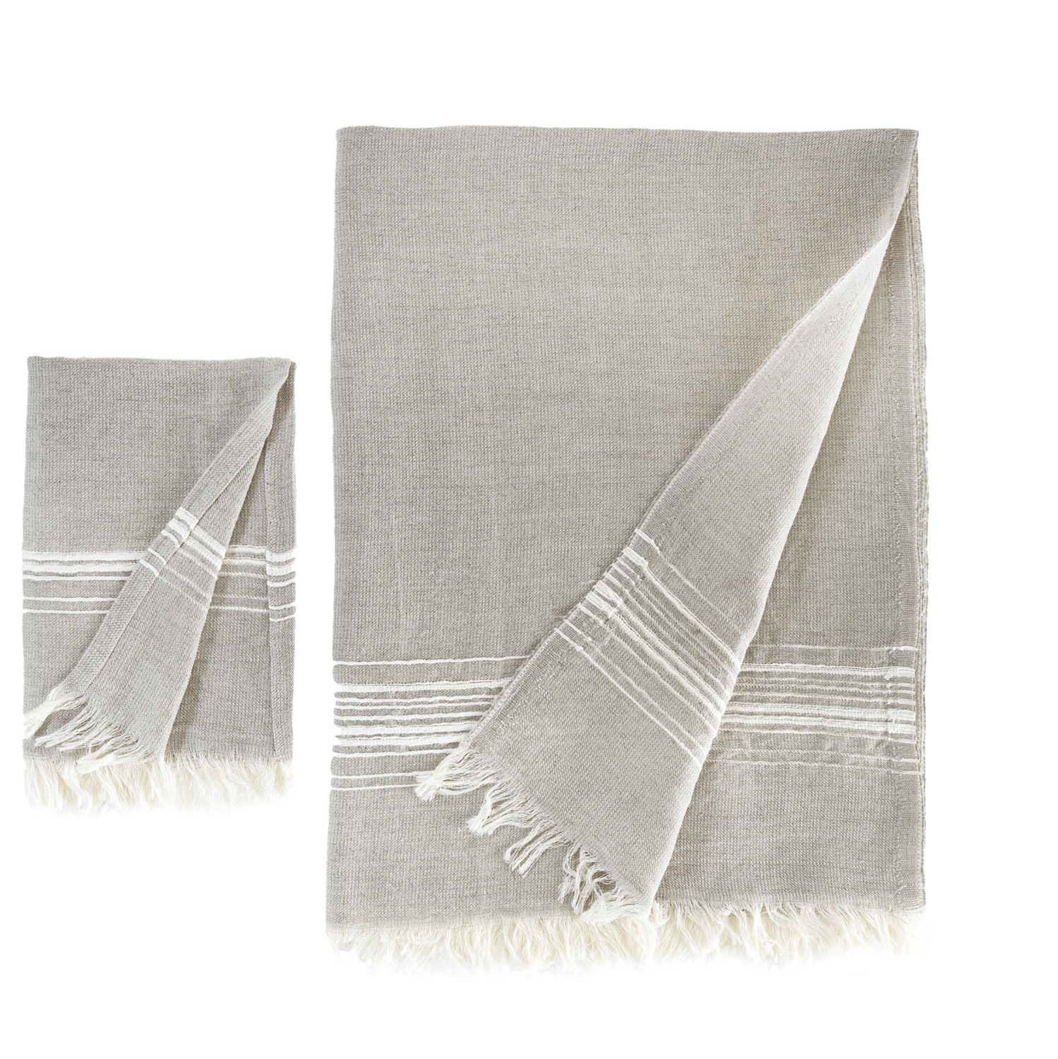 Buldans Marl Peshkir 45x90 cm Beige/Off White