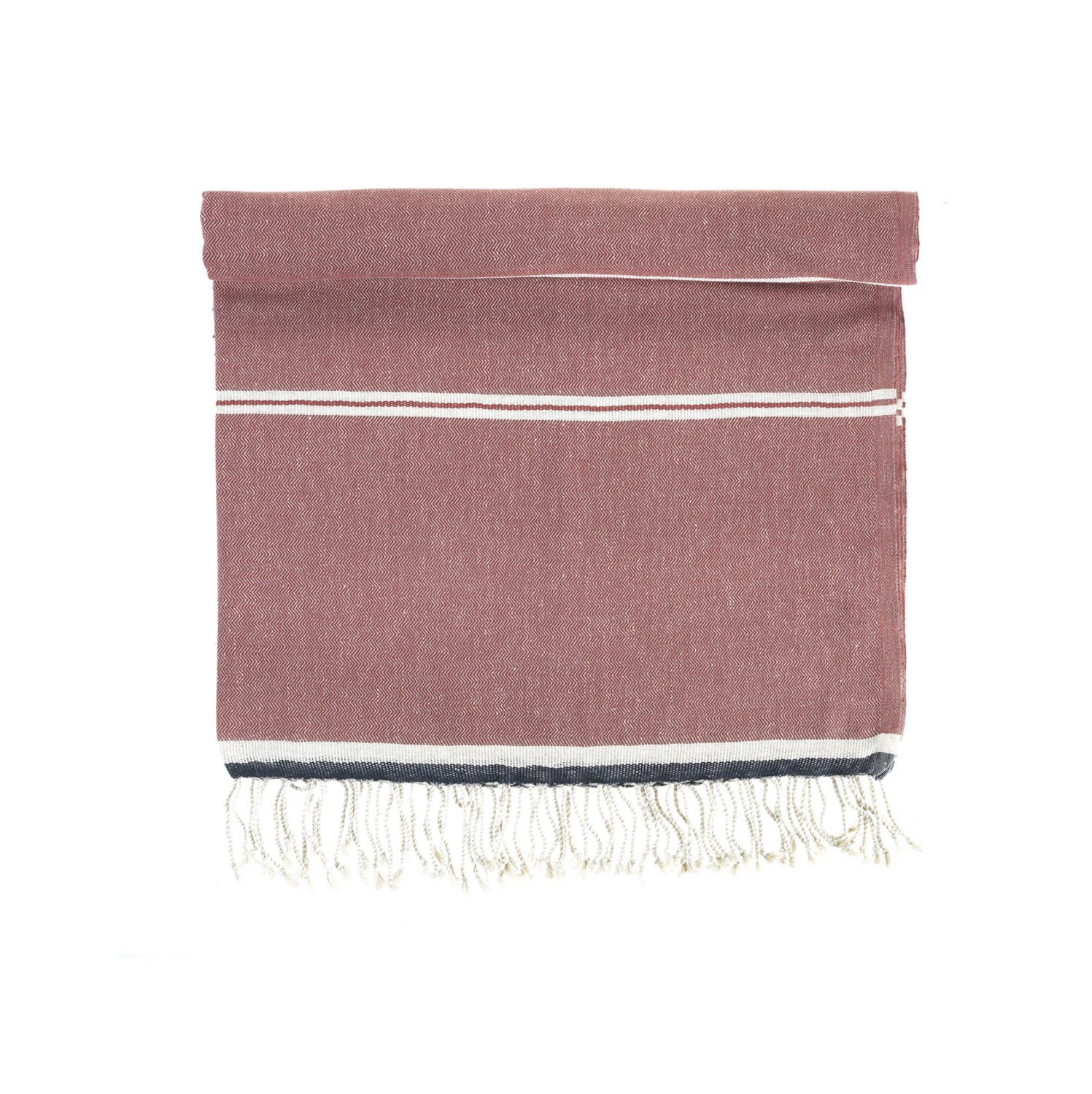 Buldans Mykonos Peshtemal Rustic Burgundy