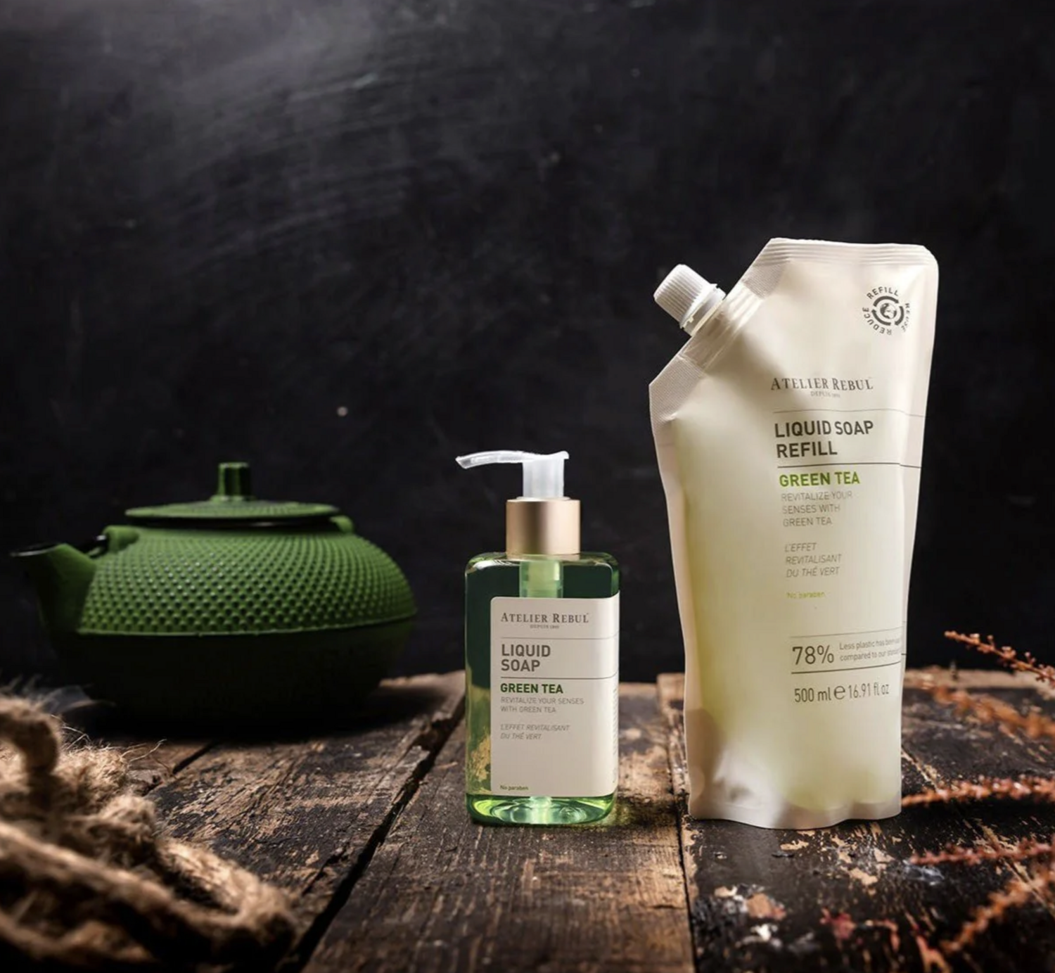 Atelier Rebul Green Tea Hand Soap Refill 500 ml