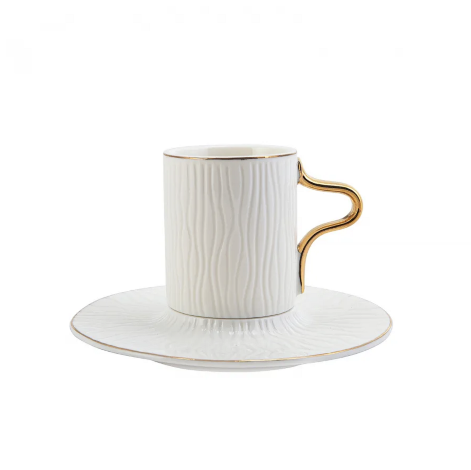 Karaca Aged Coffee Cup Set for 6 Person