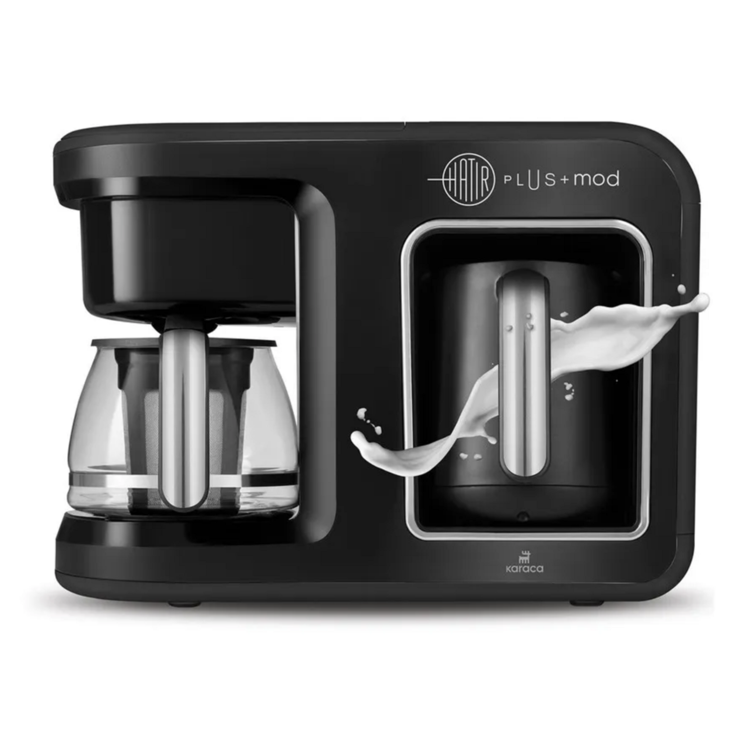 Karaca Hatır Plus Mod 5 in 1 Tea and Coffee Maker 1385W Black