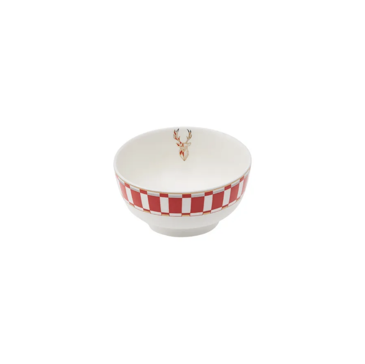 Karaca Aries Red Column Snack Holder 12 cm