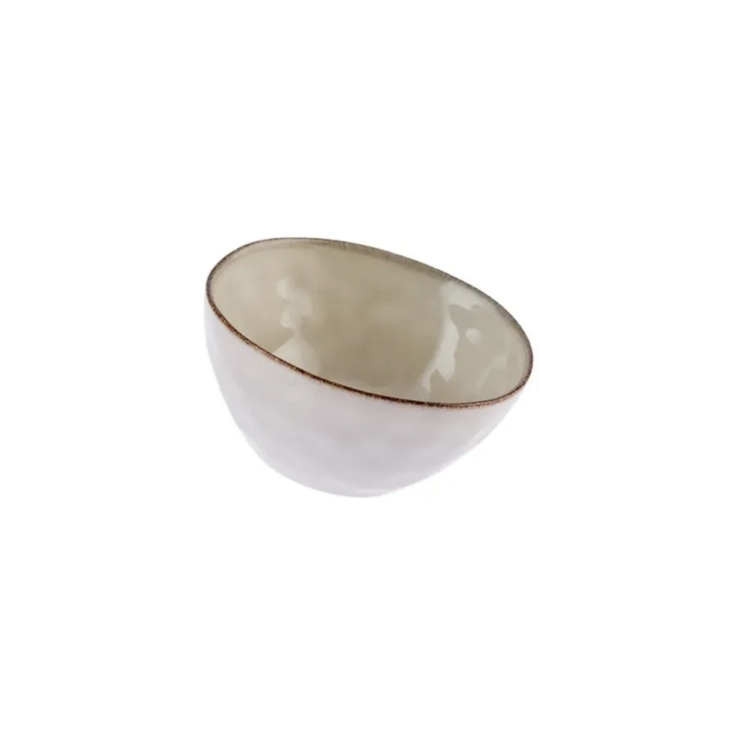 Karaca Aria Reactive Glaze Cereal/Soup Bowl, 16 cm, Beige
