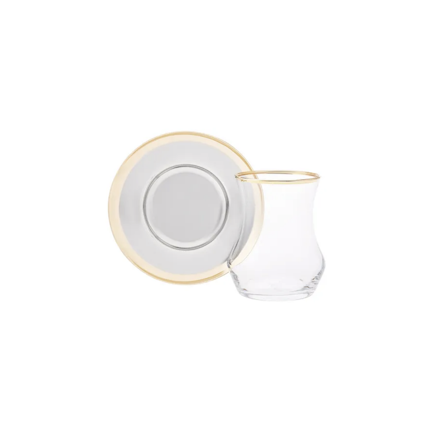 Karaca Pera Gold 18 Piece Tea Set