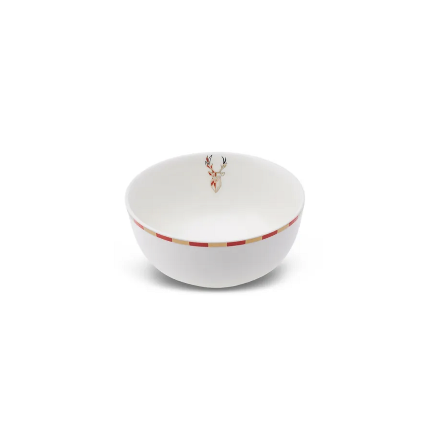 Karaca Aries Red Column Snack Bowl 12 cm