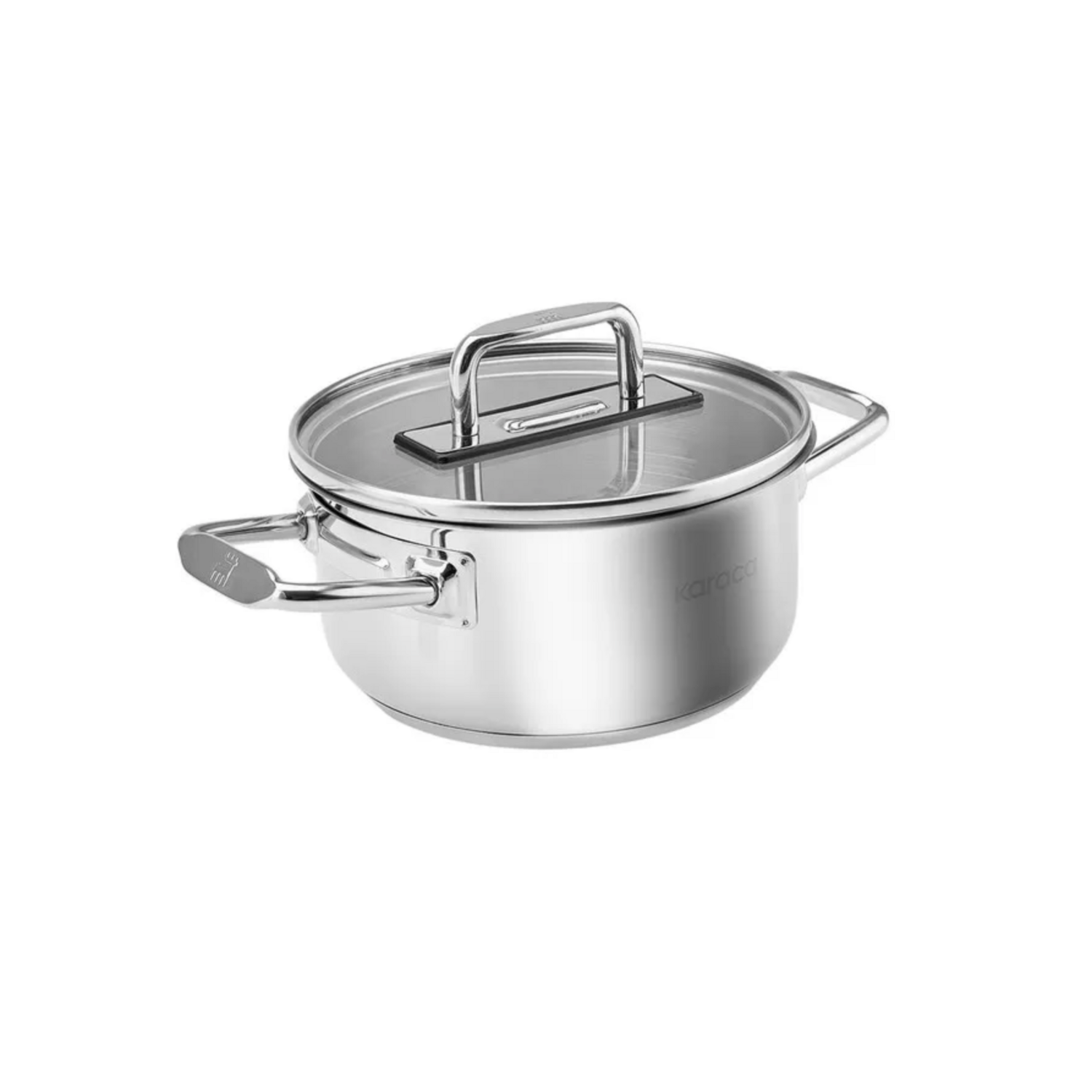 Karaca Grace Steel Pot 30 cm 12.3 Liter