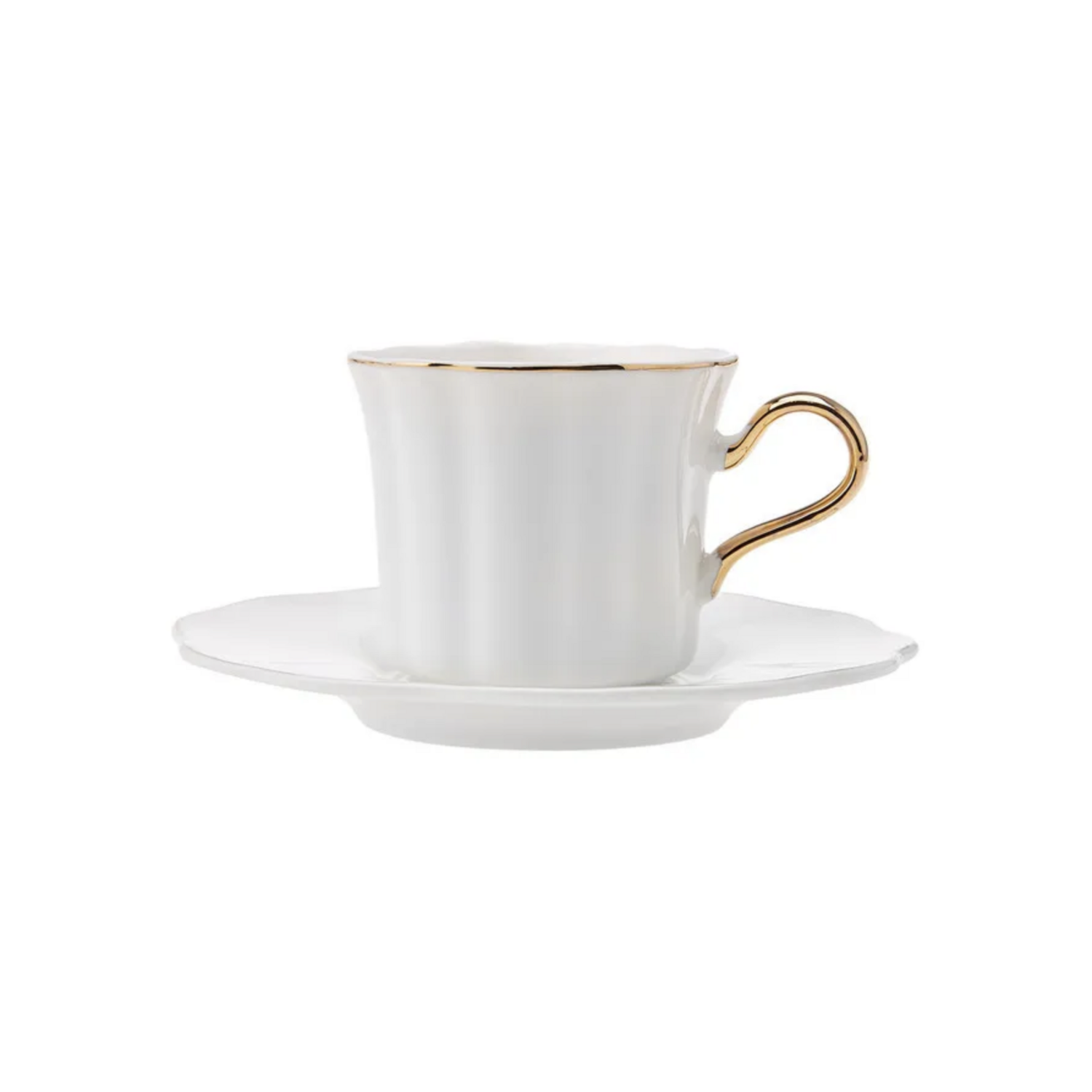 Karaca Parka 4 Pieces Tea Cup Set For 2 Person