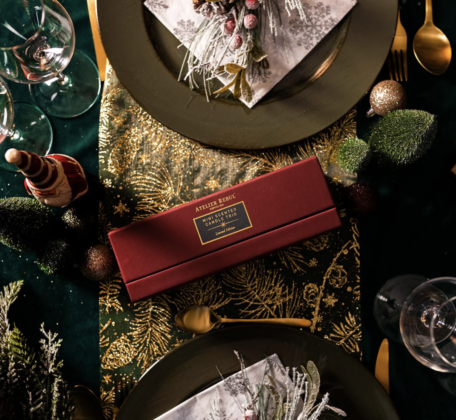Atelier Rebul Limited Edition Scented Candle Trio Set