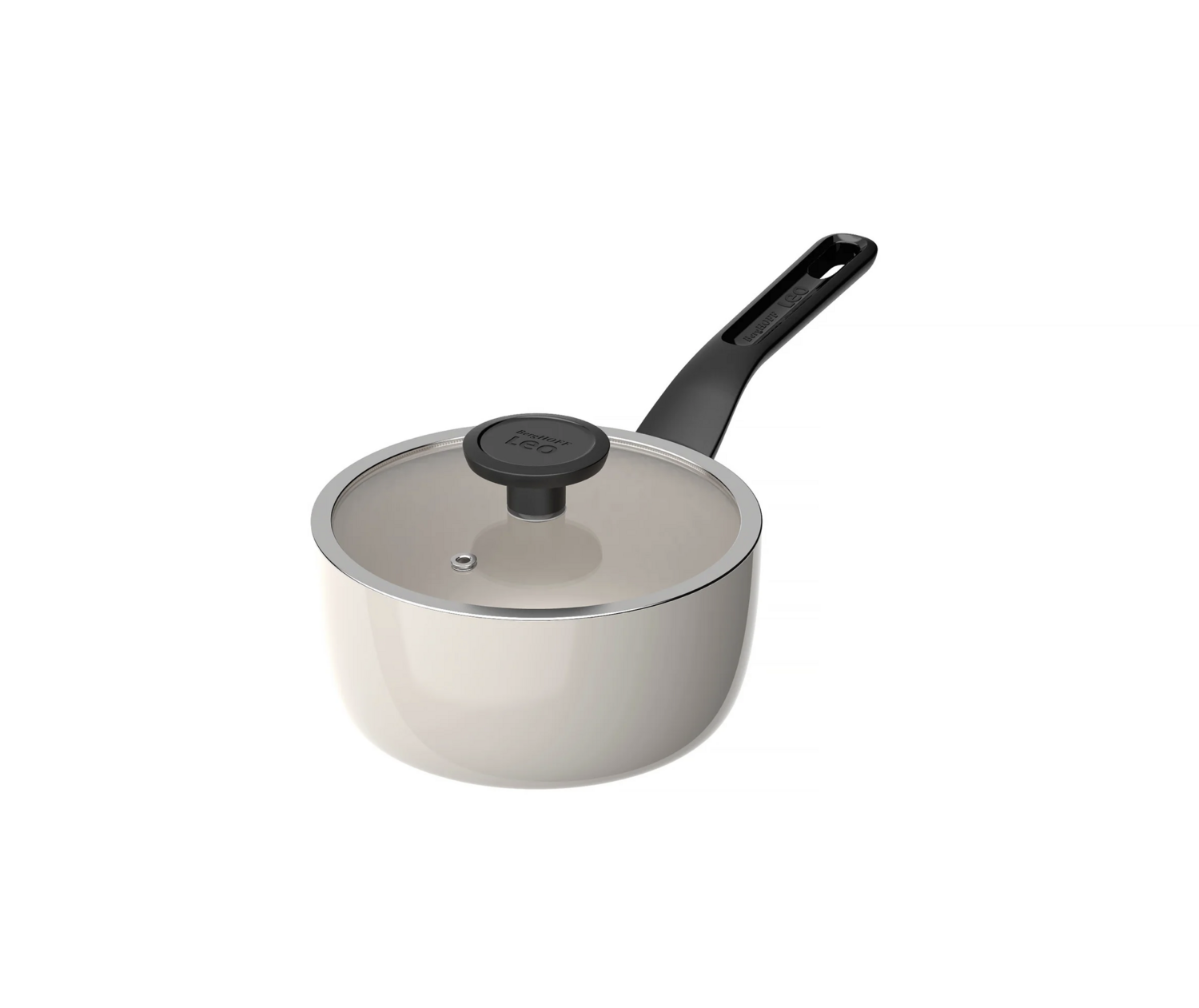 Berghoff LEO Sauce pan non-stick with lid Glints Spirit 18cm