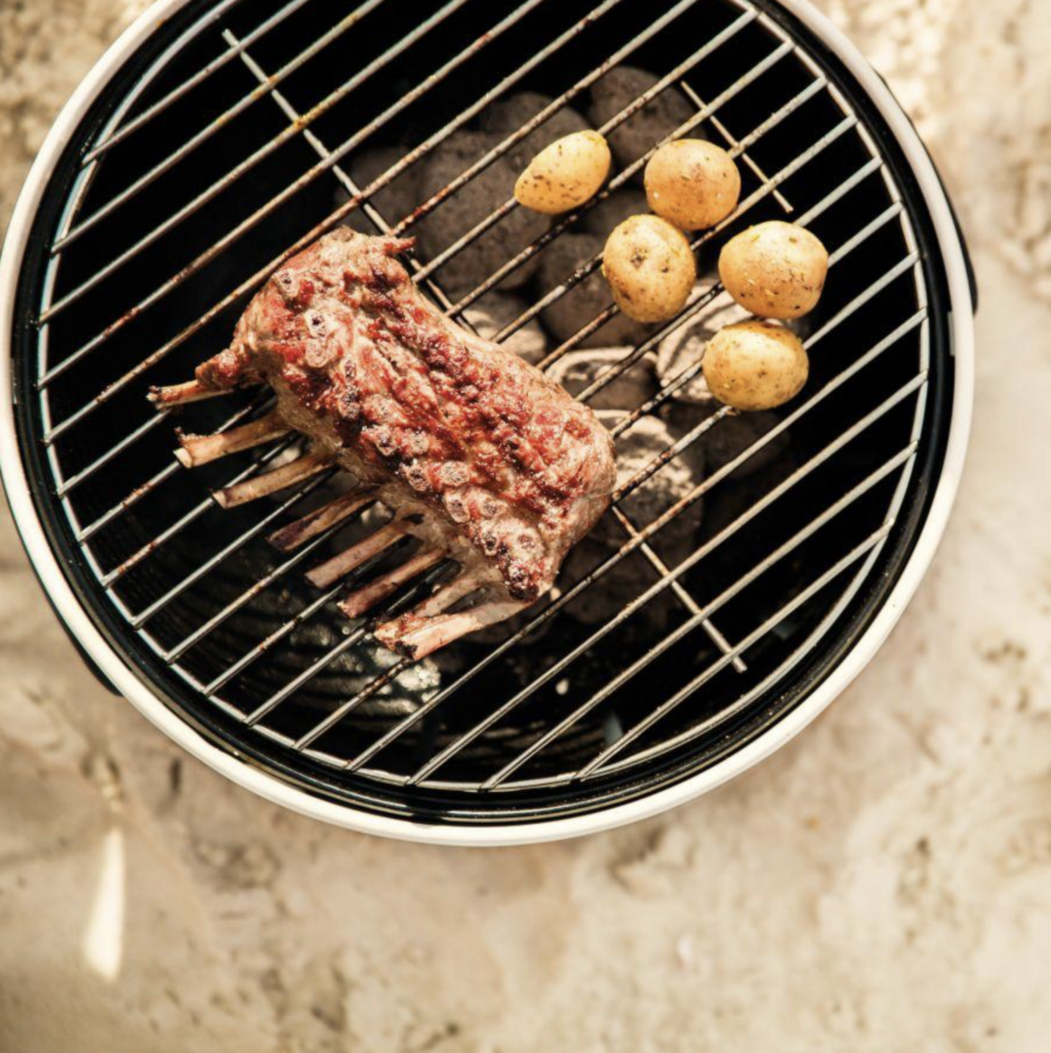 Berghoff LEO Table BBQ white