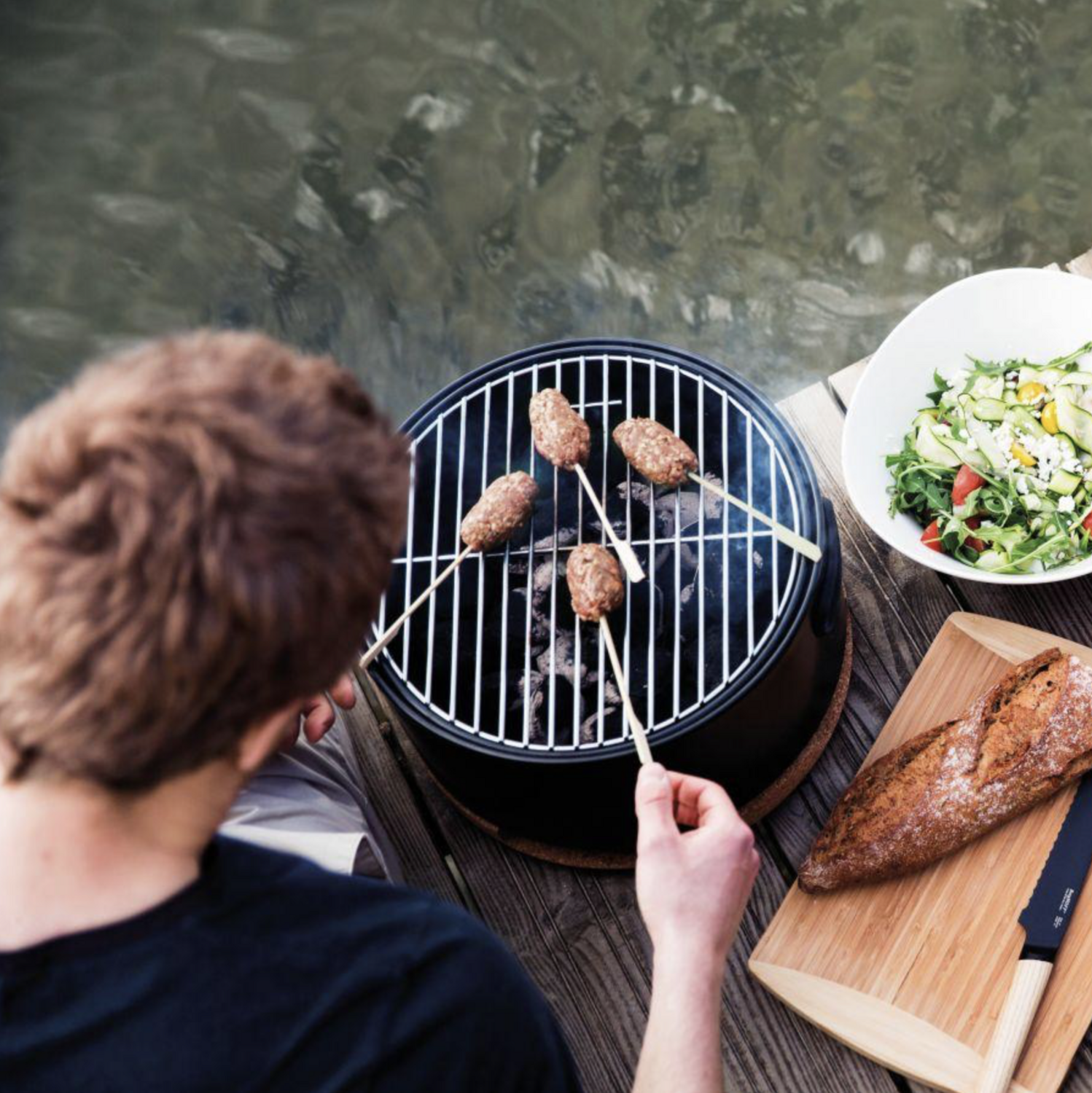Berghoff LEO Table BBQ black